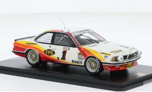 Modelauto Bmw 635 CSi No.1 24h Spa 1983 1/43 Spark