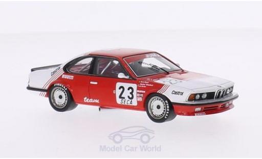 Modelauto Bmw 635 CSi (E24) No.23 Team Belga Belga 24h Spa 1985 inklusive Decals M.Winkelhock/H.Regoud/J.Gartner 1/43 Spark