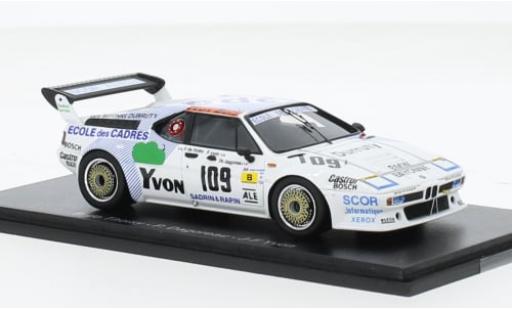 Modelauto Bmw M1 1984 No.109 24h Le Mans 1/43 Spark