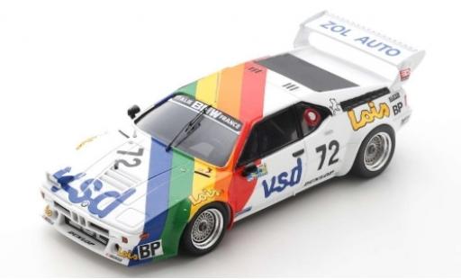 Modelauto Bmw M1 1981 No.72 Zol'Auto VSD 24h Le Mans P-F.Rousselot/F.Servanin/L.Ferrier 1/43 Spark