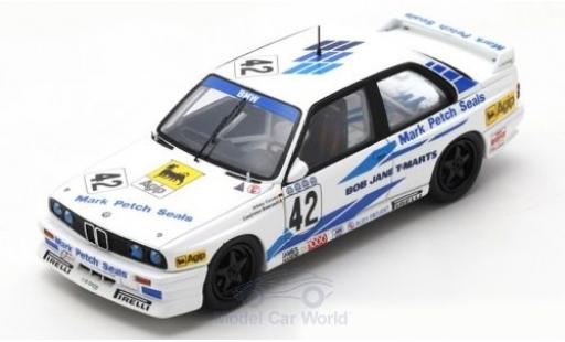 Modelauto Bmw M3 wtcc (E30) No.42 Bathurst 1987 J.Cecotto/G.Brancatelli 1/43 Spark