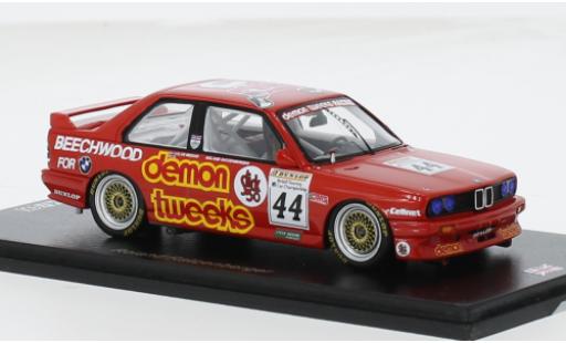 Modelauto Bmw M3 btcc (E30) No.44 Demon Tweeks Thruxton 1988 1/43 Spark