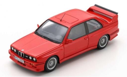 Modelauto Bmw M3 Sport Evolution (E30) rood 1990 1/43 Spark