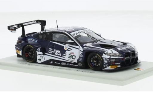 Modelauto Bmw M4 gt3 No.30 Team WRT 24h Spa 2023 1/43 Spark