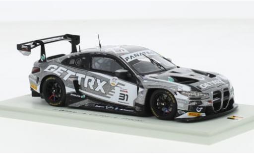 Modelauto Bmw M4 gt3 No.31 Team WRT 24h Spa 2023 1/43 Spark