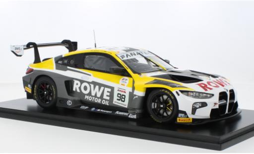 Modelauto Bmw M4 gt3 No.98 ROWE Racing 24h Spa 2023 1/18 Spark