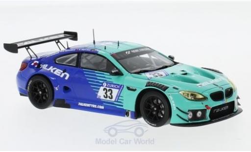 Modelauto Bmw M6 GT3 No.33 Falken Motorsports Falken 24h N&Atilde;&frac14;rburgring 2018 P.Dumbreck/S.Dusseldorp/A.Imperatori/J.Klingmann 1/43 Spark
