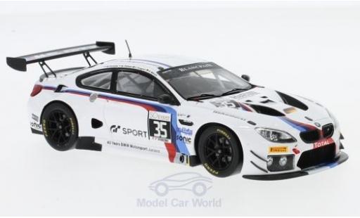 Modelauto Bmw M6 GT3 No.35 Walkenhorst Motorsport 24h Spa 2017 M.Palttala/C.Krognes/N.Menzel/M.Henkola 1/43 Spark