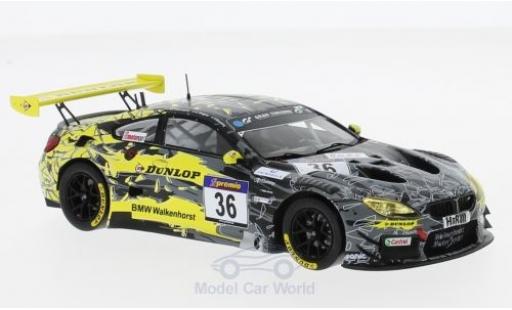 Modelauto Bmw M6 GT3 No.36 Walkenhorst Motorsport VLN 2016 C.Krognes/V.Bouveng/T.Blomqvist 1/43 Spark