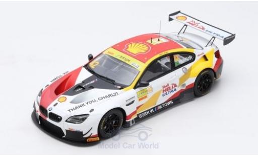 Modelauto Bmw M6 GT3 No.42 Team Schnitzer S Helix Fia GT World Cup Macau 2018 A.Farfus 1/18 Spark