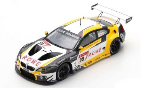 Modelauto Bmw M6 GT3 No.99 ROWE Racing 24h N&Atilde;&frac14;rburgring 2019 N.Catsburg/M.Wittmann/J.Krohn/J.Edwards 1/43 Spark