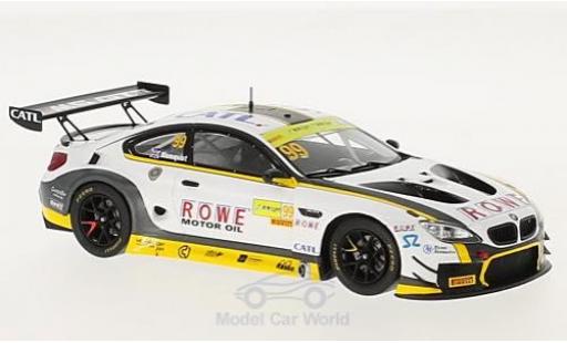 Modelauto Bmw M6 GT3 No.99 Rowe Racing Fia GT World Cup Macau 2017 T.Blomqvist 1/43 Spark