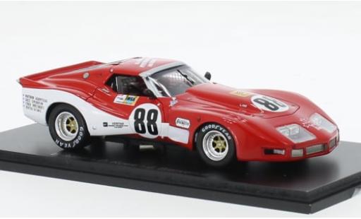 Modelauto Chevrolet Corvette course (C3) No.88 24h Le Mans 1980 1/43 Spark