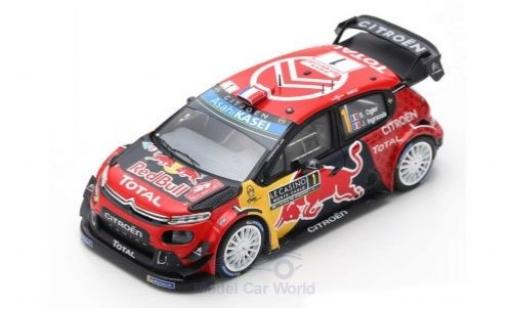 Modelauto Citroen C3 WRC No.1 Total WRT Red Bull Rally Monte Carlo 2019 100th victory in by S.Ogier/J.Ingrassia 1/43 Spark