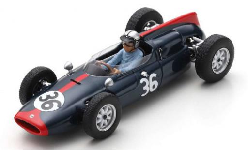 Modelauto Cooper T53 course No.36 Yeoman Credit Racing Team formule 1 GP Gro&Atilde;�britannien 1961 R.Salvadori 1/43 Spark