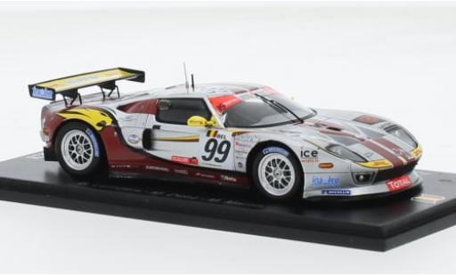 Modelauto Ford GT Berlinetta No.99 Marc VDS Racing Team 24h Spa 2010 1/43 Spark