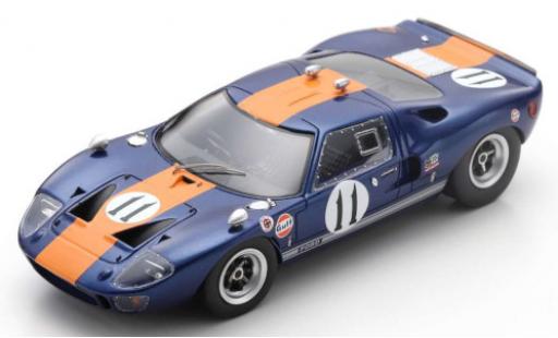 Modelauto Ford GT40 Mk I RHD No.11 6h Daytona 1967 J.Ickx/D.Thompson 1/43 Spark