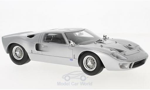 Modelauto Ford GT40 Mk I grijs 1966 1/18 Spark
