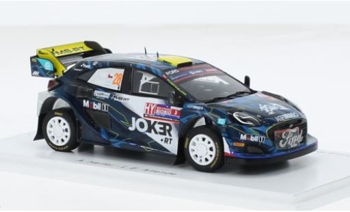 Modelauto Ford Puma Rally1 No.28 M-Sport World Rally Team Rally WM Rally Chile 2023 1/43 Spark