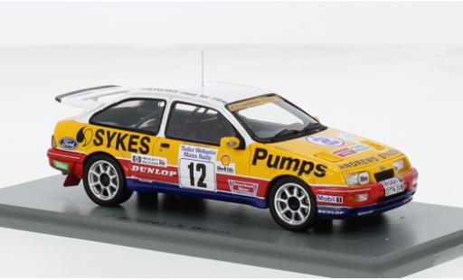 Modelauto Ford Sierra Cosworth RS No.12 Rally Manx 1989 1/43 Spark