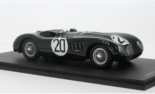 Modelauto Jaguar XK C 120 RHD No.20 24h Le Mans 1951 1/18 Spark
