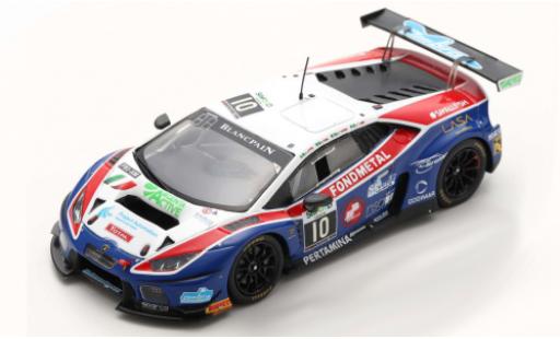 Modelauto Lamborghini Huracan GT3 No.10 Ombra Racing 24h Spa 2016 M.Beretta/G.Berton/S.Constantini/S.Gattuso 1/43 Spark