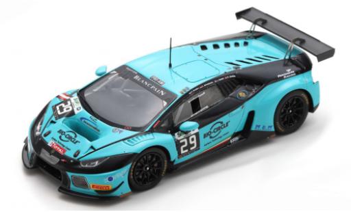 Modelauto Lamborghini Huracan GT3 No.29 Konrad Motorsport 24h Spa 2016 C.Z&Atilde;&para;chling/J.Gounon/L.Rettenbacher/R.Breukers 1/43 Spark
