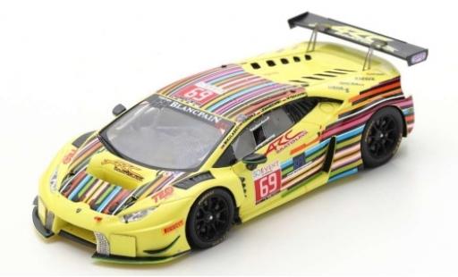 Modelauto Lamborghini Huracan GT3 No.69 ARC Bratislava 24h Spa 2016 M.Konopka/A.Lewandowski/T.Myszkowski/Z.Mikulasko 1/43 Spark