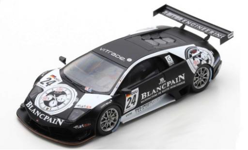 Modelauto Lamborghini Murcielago R-SV GT1 LP670 No.24 Reiter Engineering Witpain FIA World Championship 2010 P.Kox/C.Haase 1/43 Spark