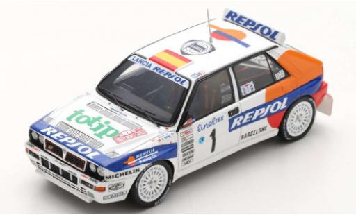 Modelauto Lancia Delta HF Integrale Evoluzione II EVO No.1 Repsol Rally WM Rally Monte Carlo 1993 C.Sainz/L.Moya 1/43 Spark