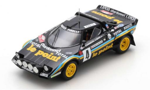 Modelauto Lancia Stratos HF No.4 Le Point Rally WM Rally Monte Carlo 1981 B.Darniche/A.Mahe 1/43 Spark