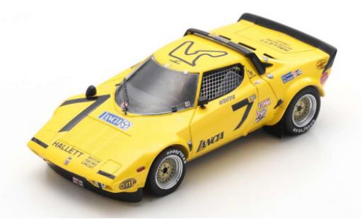 Modelauto Lancia Stratos Rallye No.7 IMSA 24h Daytona 1977 A.Arutunoff/J.Marina/B.Goellnicht 1/43 Spark