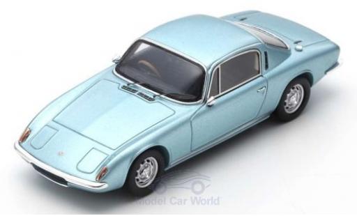 Modelauto Lotus Elan Plus 2 +2 metallic blauw RHD 1967 1/43 Spark