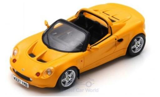 Modelauto Lotus Elise Base S1 geel 1996 1/43 Spark