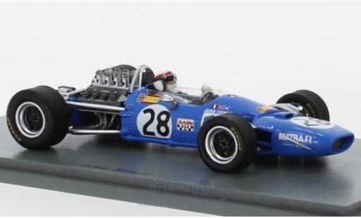 Modelauto Matra MS10 Base 0 No.28 formule 1 GP Frankreich 1968 J.Stewart 1/43 Spark