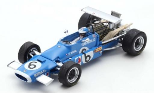 Modelauto Matra MS11 Base 1 No.6 Equipe Elf formule 1 GP Italien 1968 J-P.Beltoise 1/43 Spark