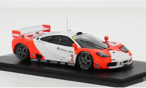 Modelauto McLaren F1 GTR GTR No.2 GTC Motorsport BPR Zhuhai 1996 1/43 Spark