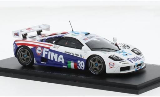 Modelauto McLaren F1 GTR GTR No.39 Bigazzi Team SRL 24h Le Mans 1996 1/43 Spark