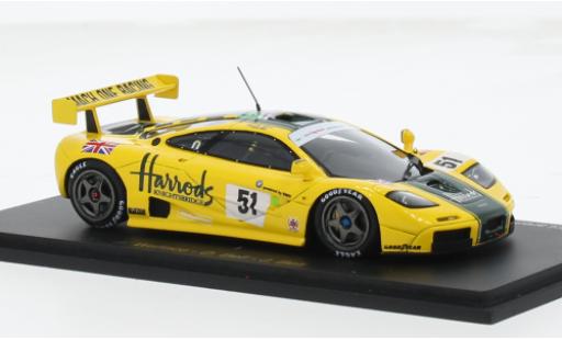 Modelauto McLaren F1 GTR GTR No.51 Mach One Racing 24h Le Mans 1995 1/43 Spark