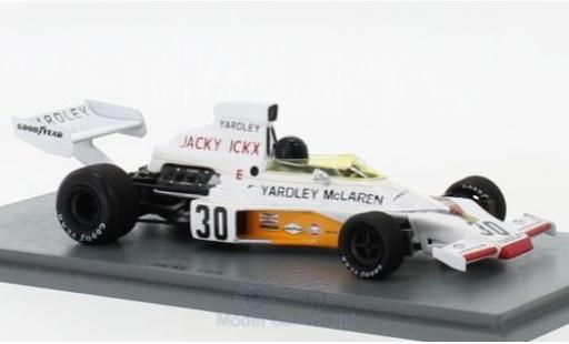 Modelauto McLaren M23 Base No.30 GP Duitsland 1973 J.Ickx 1/43 Spark