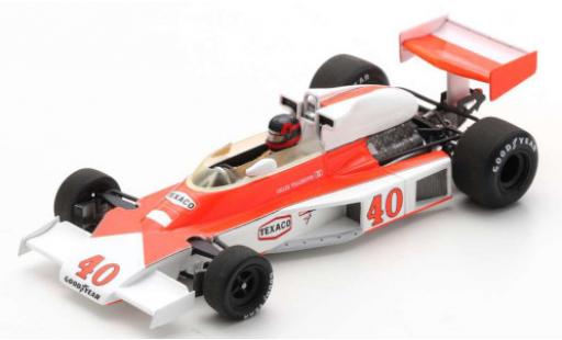 Modelauto McLaren M23 Base No.40 Marlboro Team formule 1 GP Gro&Atilde;�britannien 1977 G.Villeneuve 1/43 Spark