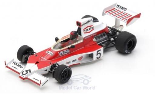 Modelauto McLaren M23 Base No.5 Texaco formule 1 GP Monaco 1974 E.Fittipaldi 1/43 Spark