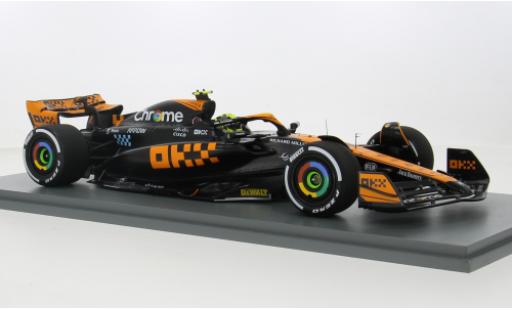 Modelauto McLaren F1 MCL60 No.4 Team formule 1 GP Japan 2023 1/18 Spark