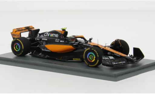 Modelauto McLaren F1 MCL60 No.4 Team formule 1 GP Las Vegas 2023 1/43 Spark