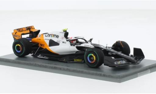 Modelauto McLaren F1 MCL60 No.4 Team formule 1 GP Monaco 2023 1/43 Spark