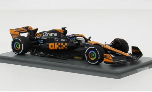 Modelauto McLaren F1 MCL60 No.81 Team formule 1 GP Japan 2023 1/43 Spark