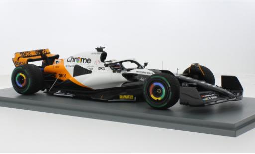 Modelauto McLaren F1 MCL60 No.81 Team formule 1 GP Monaco 2023 1/18 Spark