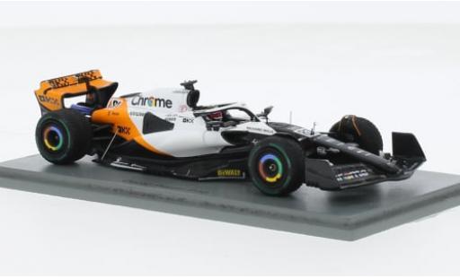 Modelauto McLaren F1 MCL60 No.81 Team formule 1 GP Monaco 2023 1/43 Spark