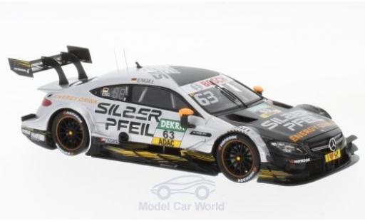 Modelauto Mercedes C DTM AMG C 63 No.63 -AMG Team HWA Silberpfeil 2017 M.Engel 1/43 Spark