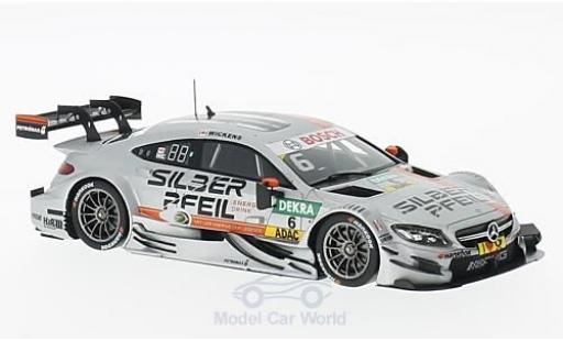 Modelauto Mercedes C DTM AMG C63 No.6 -AMG Team HWA 2016 R.Wickens 1/43 Spark
